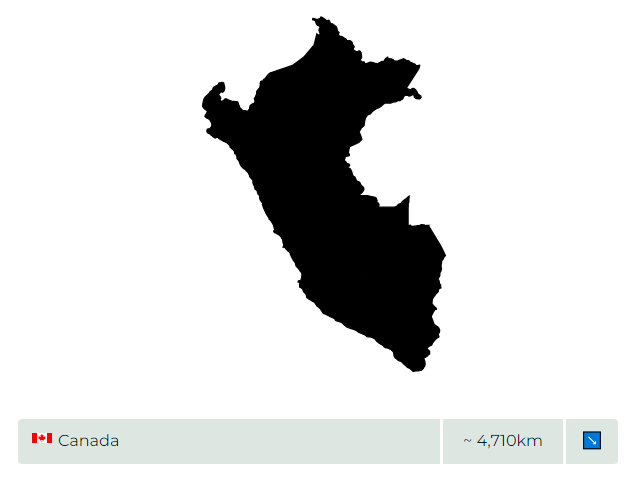 Step 1: Type your first country guess in Worldle